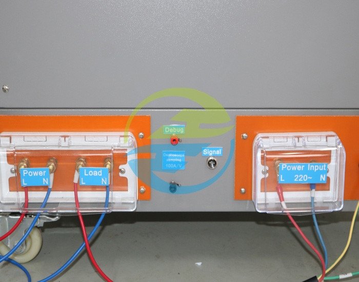 Maximum Output Current 20A Voltage 300V Self Ballast Lamp Load Box Plug Socket Tester HC9915D