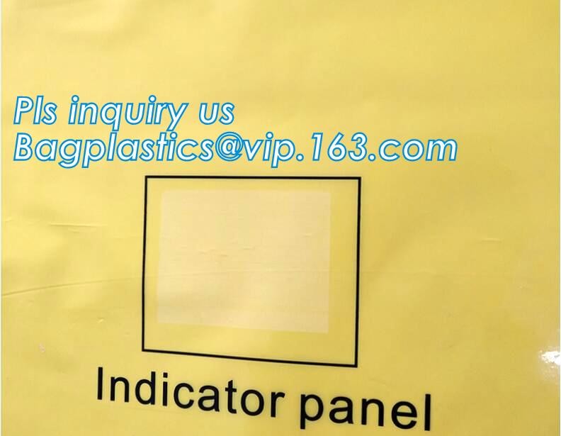 8-10 Gallon Medical Waste Trash Bags Compostable Biohazard Waste Bags Infectious Waste Basure Infecciosa Bags, bagplasti