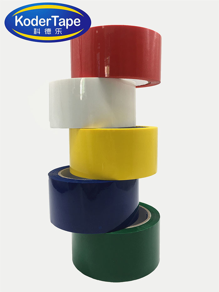 Light Or Dark Blue Color Bopp Packing Tape With Pressue Sensitive Acrylic Adhesive