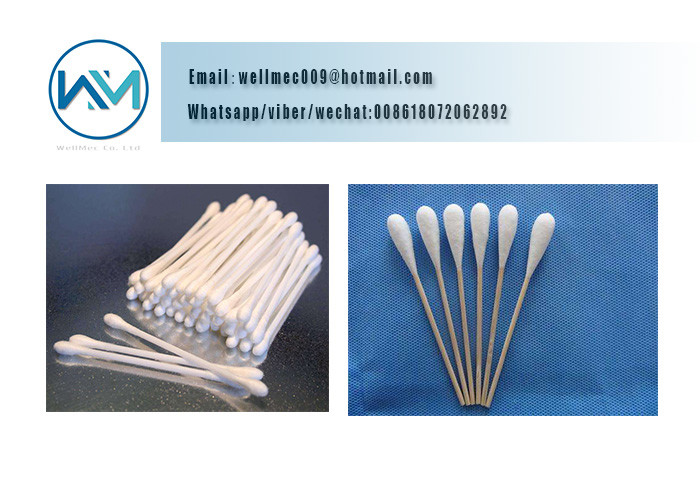 1000 PCS/MIN Disposable Medical Cotton Swab / Buds Making Machine and Packing Machine