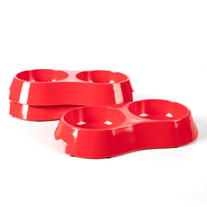 Break Resistant Pet Food Feeder High Hardness Fireproof No Heat Conduction
