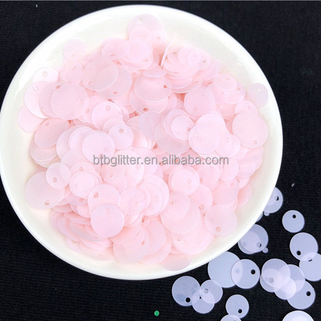 365 Colors 6mm 8mm 10mm MixesTop Hole Round Flat Loose Sequins for DIY Craft