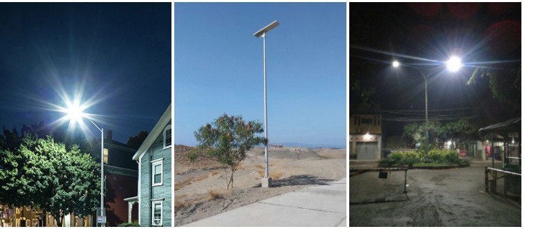 20w 40w 60w Battery Led Solar Street Light Ip65 Waterproof Outdoor Street Lamp