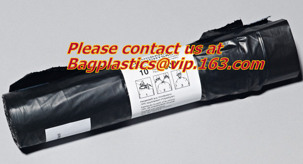 Hazardous Waste Plastic Bag Printed Asbestos Garbage Bag Biodegradable Garbage Bags Garbage Bags Trash Bags Bin Liners
