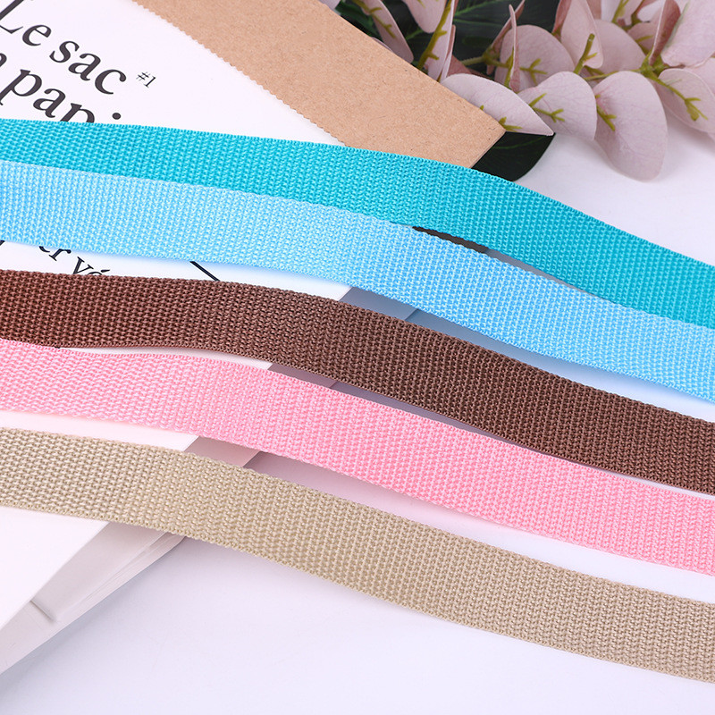 20mm-50mm Uv Resistant Polypropylene Webbing Rose Blue Pink