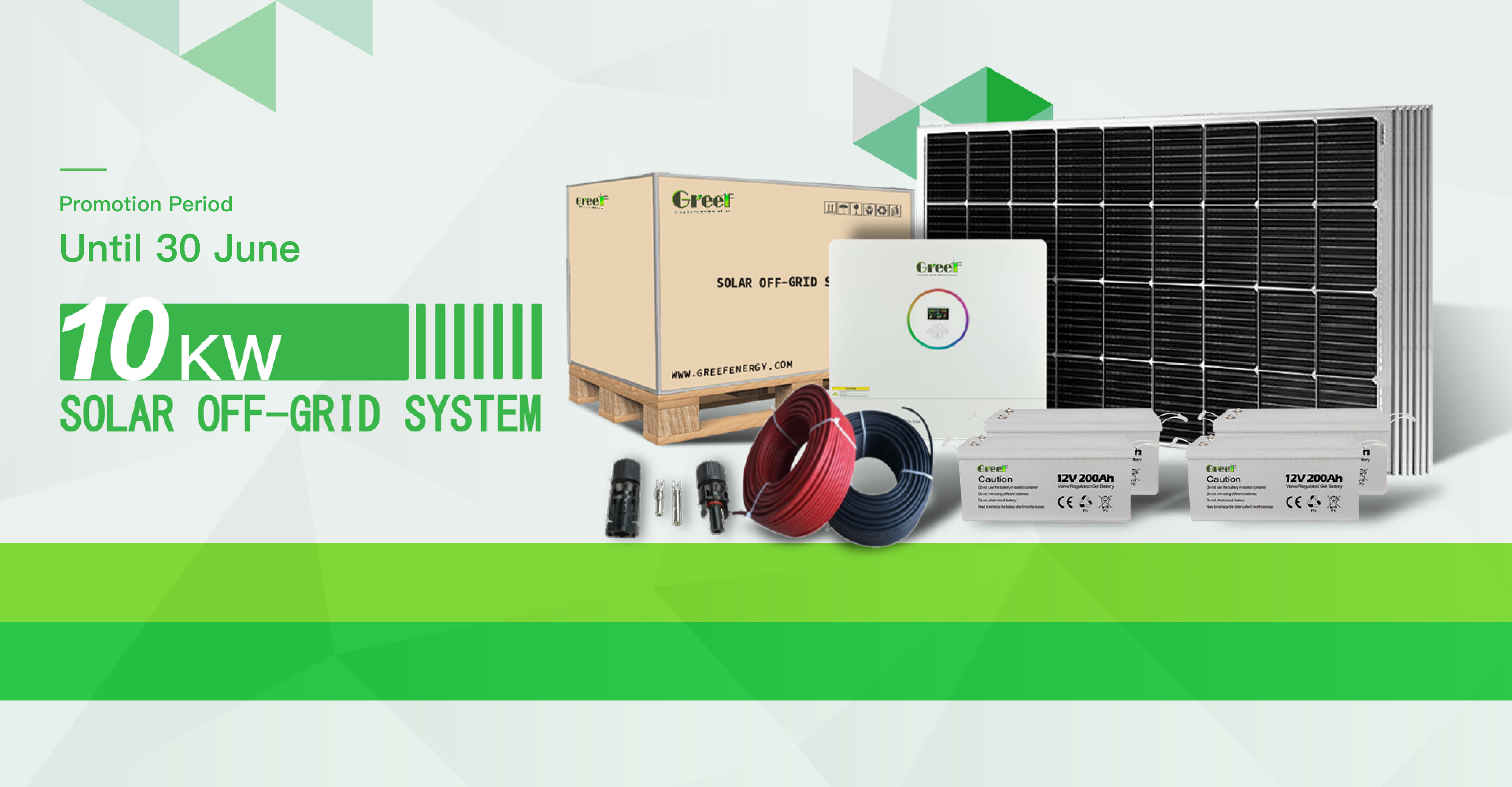 5kw battery charge off grid solar power pv energy system for home use