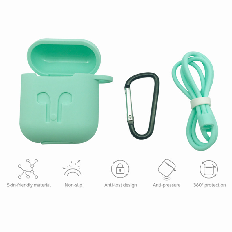 Waterproof Silicone Case Silicon Cover Silicone Cover Protector Sleeve for Airpod Earphone