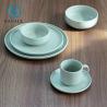 Buy cheap Green Minimalist Colored Porcelain Dinnerware 6pcs Unbreakable Porcelain from wholesalers