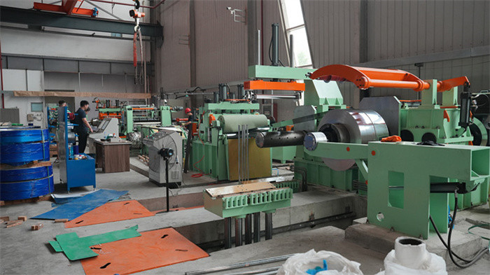 Precision Steel Coil Slitter Slitting Line Machine For Slitting Stainless Steel 2 X 850