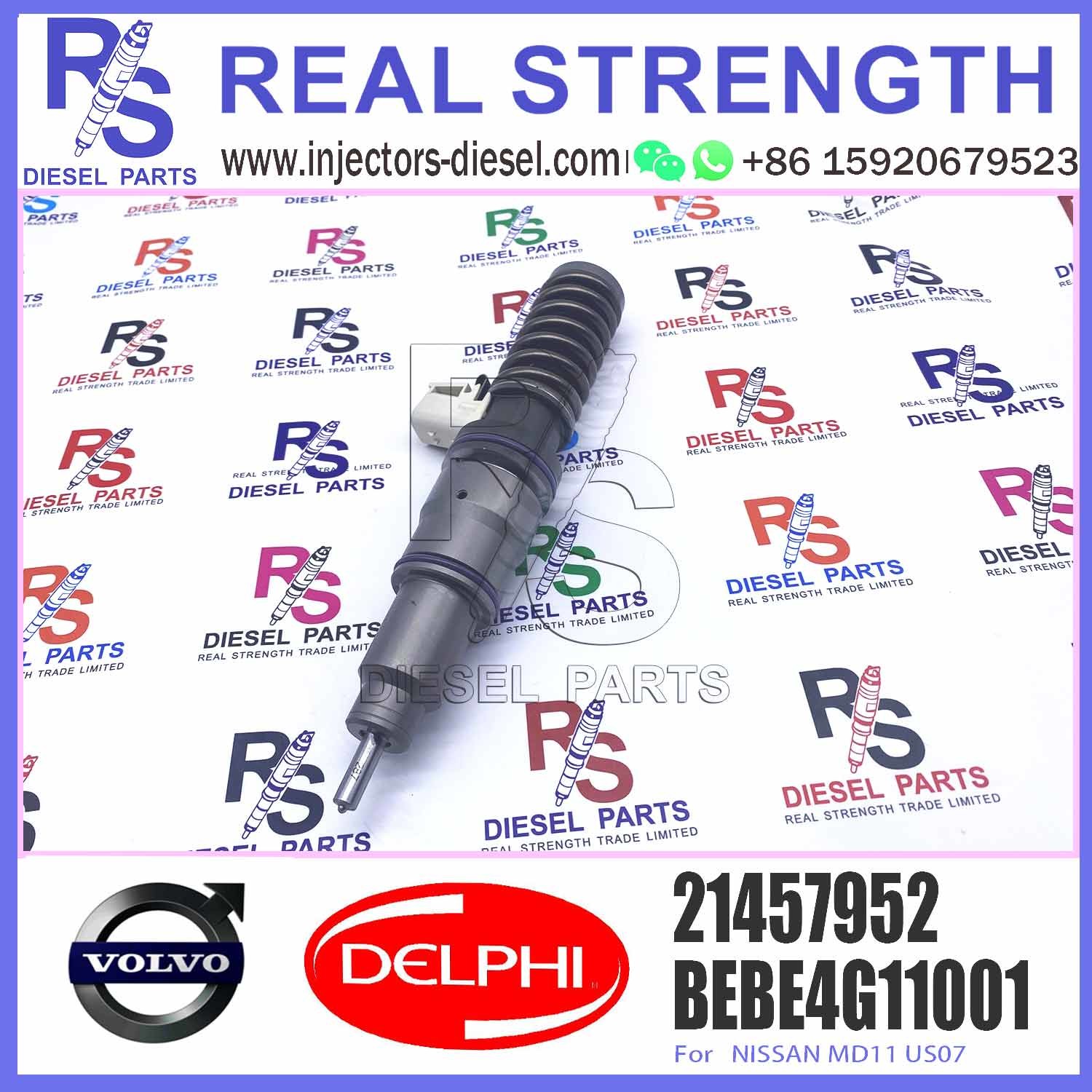 Common rail diesel injector pump 21457952 High quality common rail injector 21457952