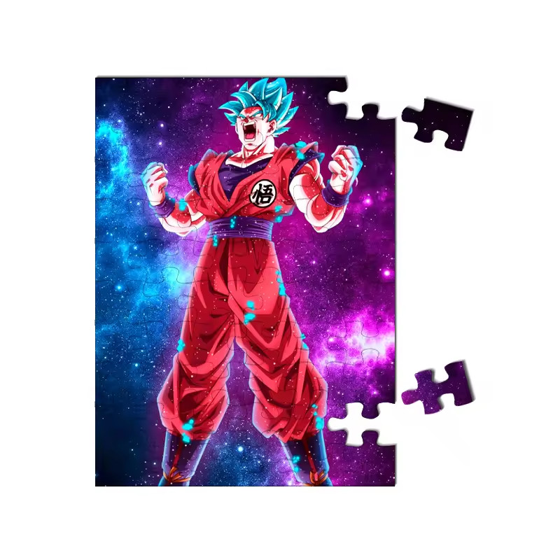 Glossy Finish Lenticular 3D Puzzle Set Plastic Interlocking Assembly Lenticular Jigsaw Puzzle