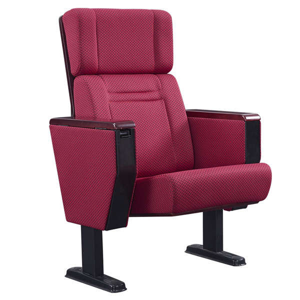 Fade Resistant Foldable Auditorium Seating / MDF Tablet Fold Up Theater Seats