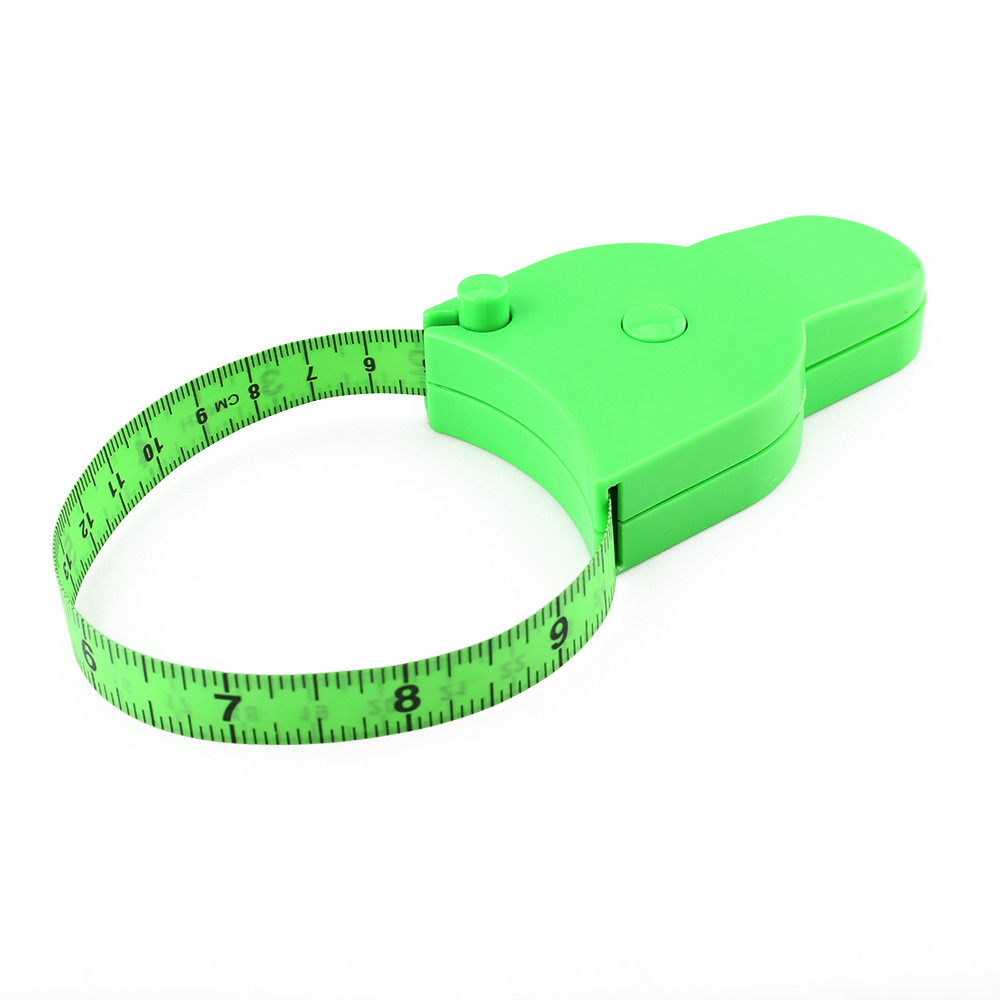 Wintape Plastic Measuring Tape Custom 2m 80inch Green Vinyl Coated Soft Small Tape For Body Sizes Measurement
