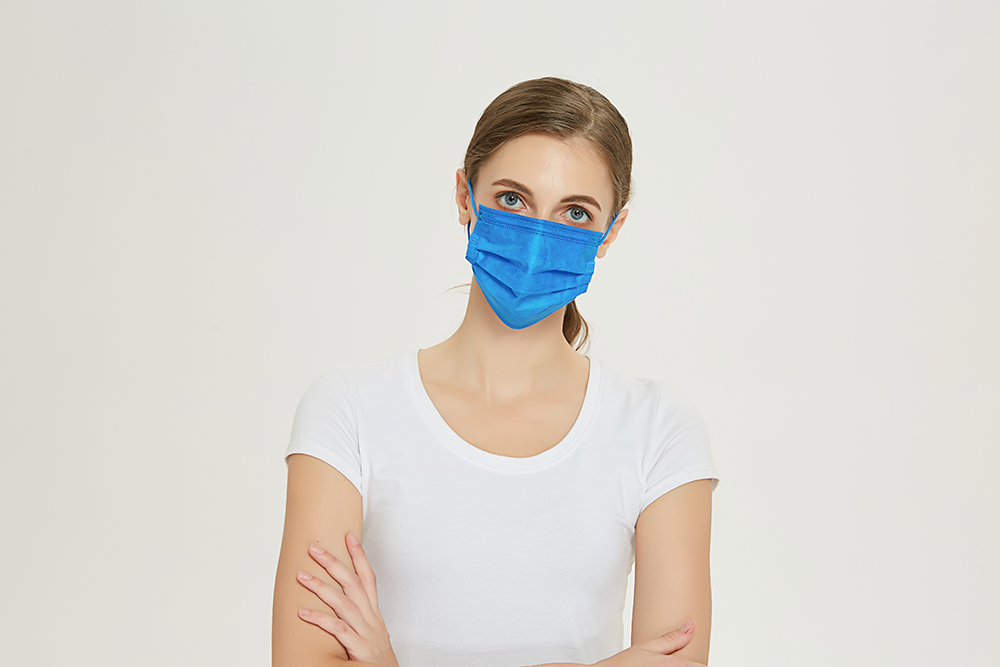 Custom Print Disposable Face Mask Earloop Dental Colorful Medical Face Mask