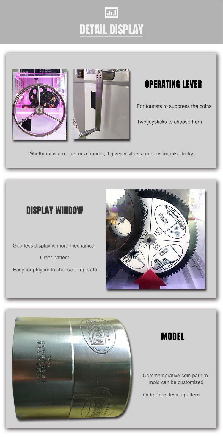 Penny Souvenir Press Machine Oem Manufacturer Factory Souvenir Coin Diy For Tourist Attractions