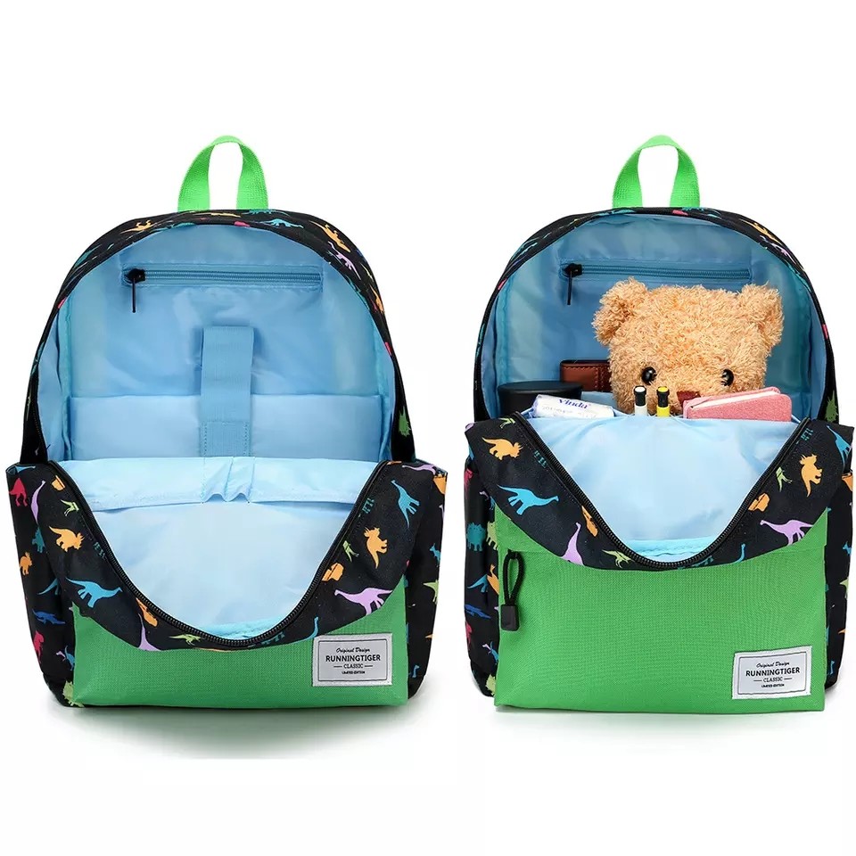 Kids Backpack Lunch Bag Sets Boy Student Dinosaur New Arrival Travel 2022 School Bags