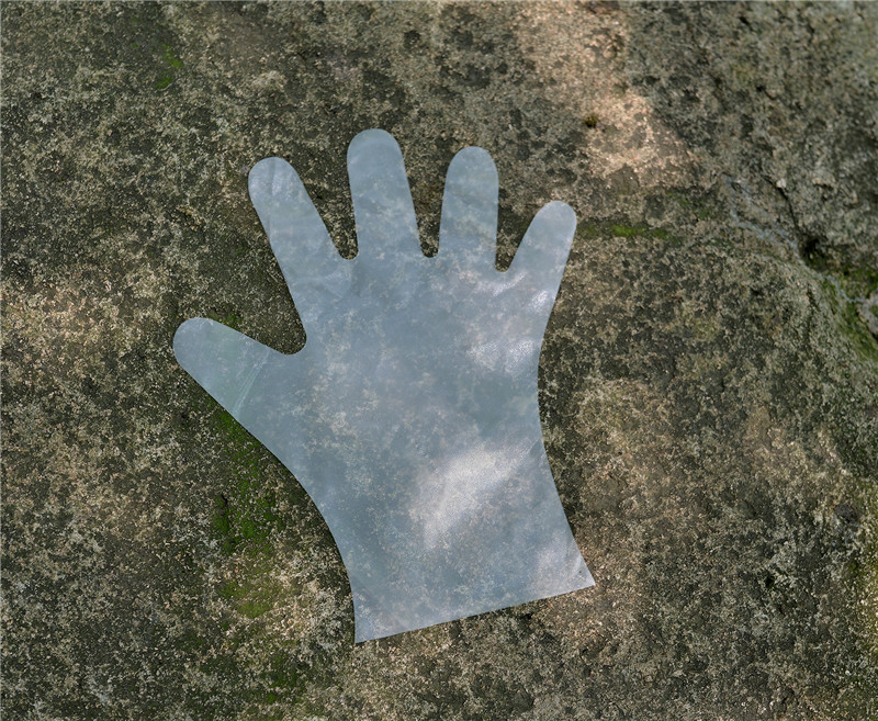 Transparent Cleaning 0.8g/Piece Disposable Hdpe Gloves