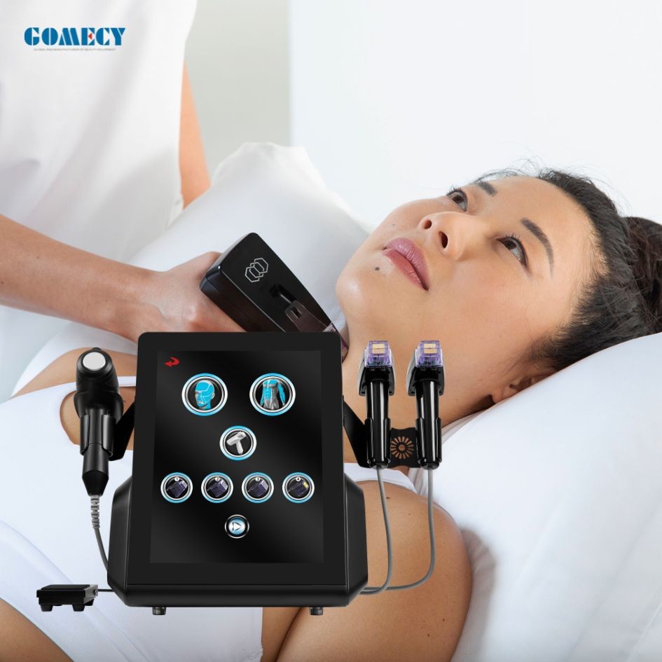 Desktop Morpheus8 Depth8 Facial Machine Cold Hammer Body Face 2handles Skincare Vertical Fractional RF Wrinkle Remove