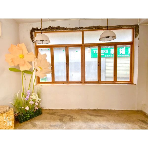 Black Aluminium Double Glazed Bifold Window Balcony Exterior Vertical Foldable Folding Bar Window Grill Fold