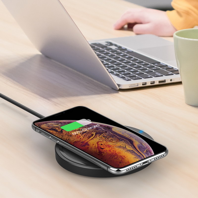 Qi 7.5W 12 Volt Wireless Charger pad Compatible For IPhone Devices