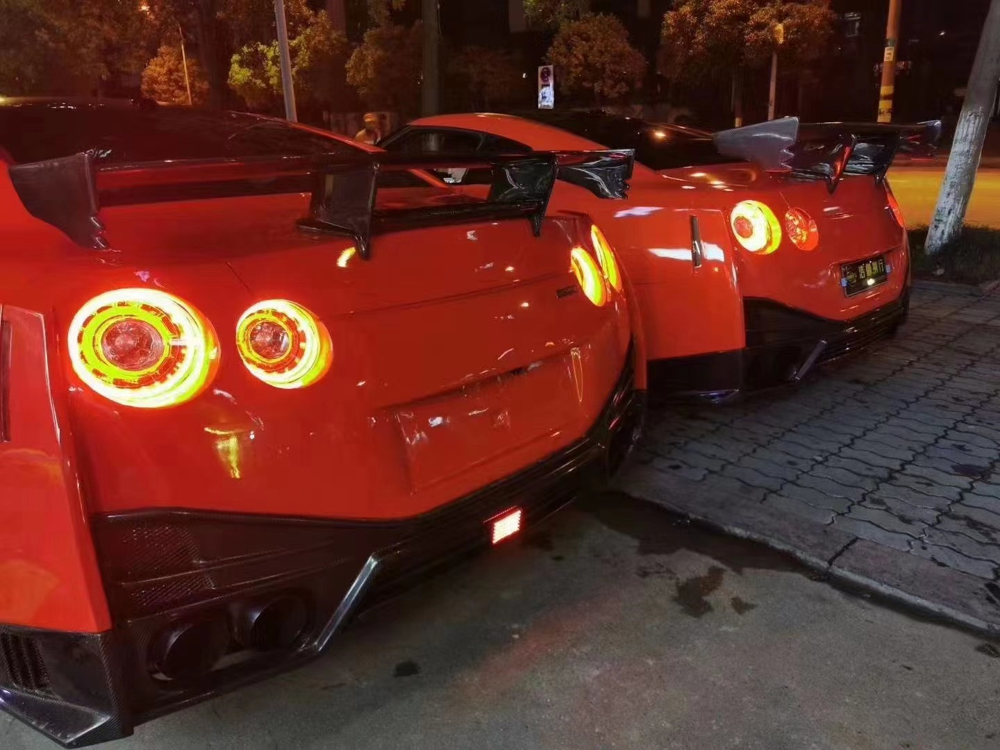 200MM Nissan Gtr Body Kit 2008 - 2020 Nissan Front Bumper Bumper Machine Cover Spoiler