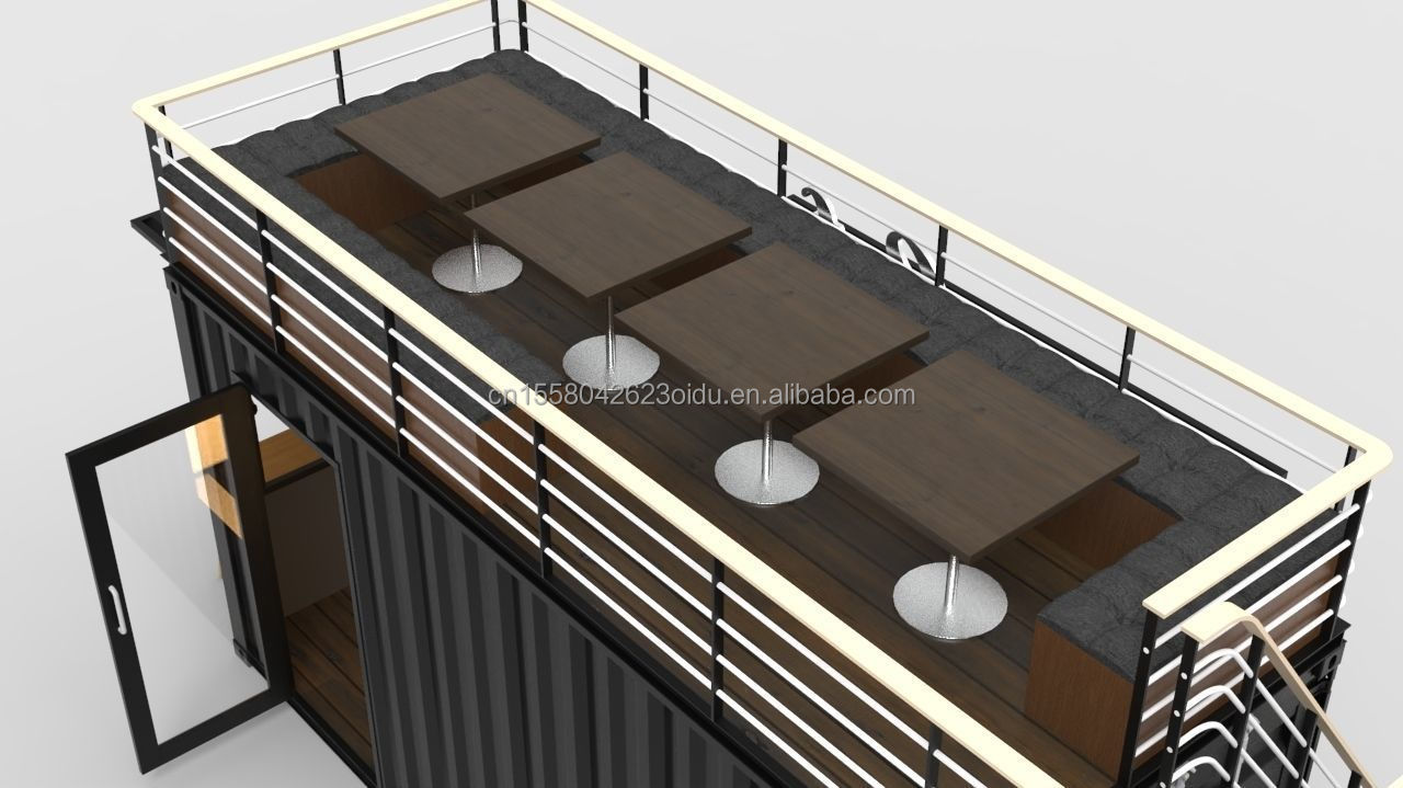 2022 OEM 20ft Flat Pack Ready To Living Container House Made Of Aluminum Alloy Windows And Galvanized Steel Bending 180g