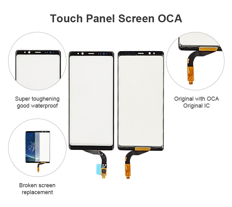 Replacement Mobile Phone Touch Panel Screen Digitizer Frame For Samsung a21s Note20u