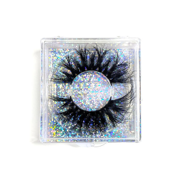 3D False Lashes Private Label Packaging Faux mink lashes-15-20mm 12