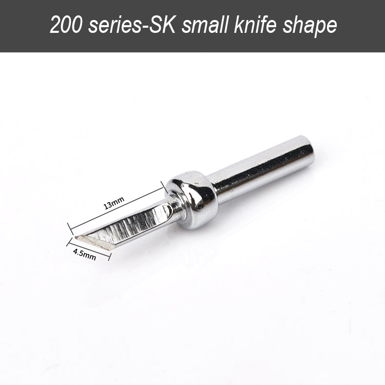 200-SK Knife Shape Soldering Iron Tip OEM Packing Oxygen-free copper
