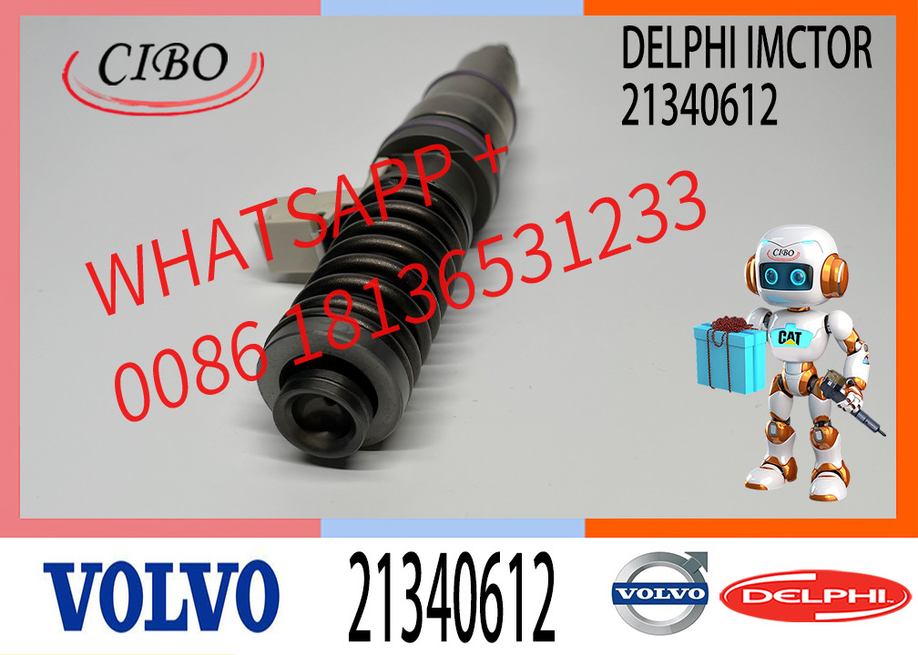 21340611 21340612 21371672 21371673 Engine Part Fuel Injector For VOL-VO D16 D13 MD13 20972225