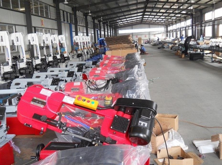 Miter Metal Angle Double Column Sawing Horizontal Band Saw Machine
