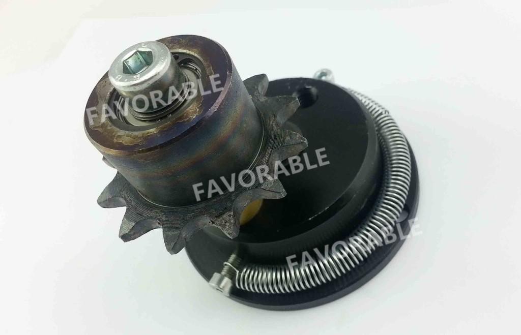 Chain Tightener Upper Sliding Block Platform Wheel Spindle Motor D C Gearmotor Spreader