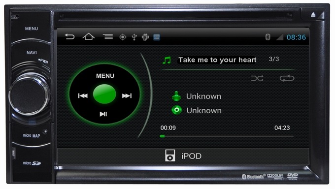 Ouchuangbo Auto Radio Android 4.0 for Universal Car DVD GPS Player Sat Navi with S150 BT USB TV 3G Wifi