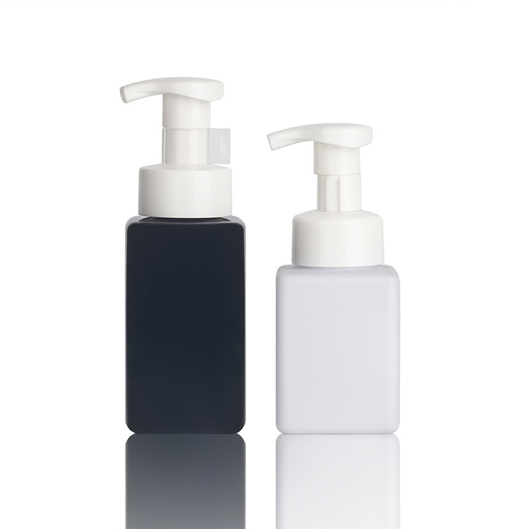 500ML Cosmetic Foam Bottle , Eco Friendly Luxury Plastic Foam Dispenser Bottle
