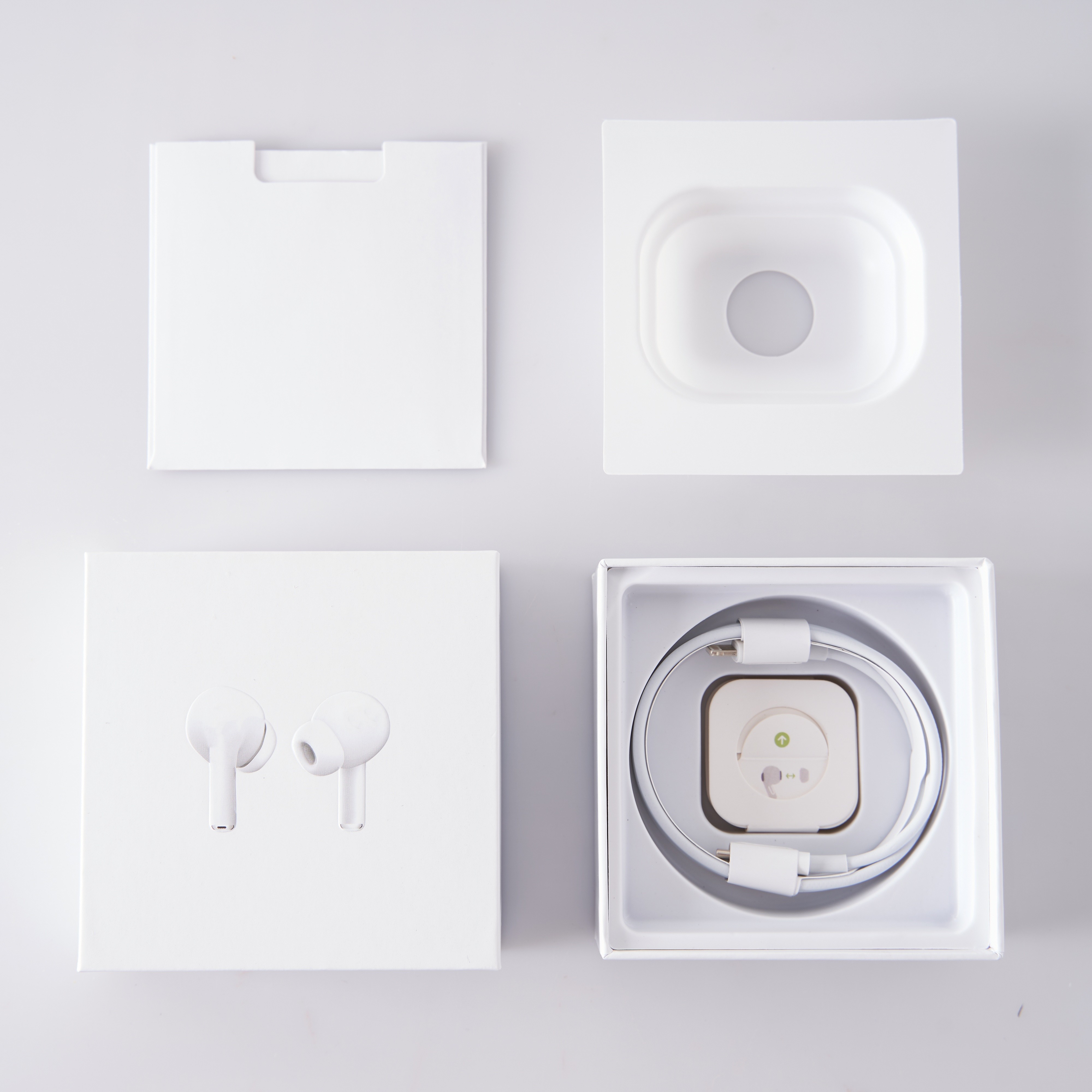 Custom Logo White Bluetooth Headset Packaging Cardboard Box Earphone Package Paper Box