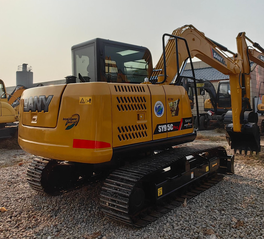 Used Sany Brand sy95c Excavators 9 Ton Mini Hydraulic Second hand Backhoe Digger
