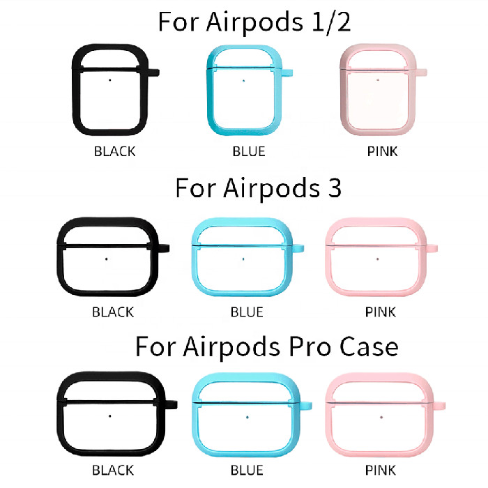 Personalized Sublimation Airpod Case Blanks With Metal Insert