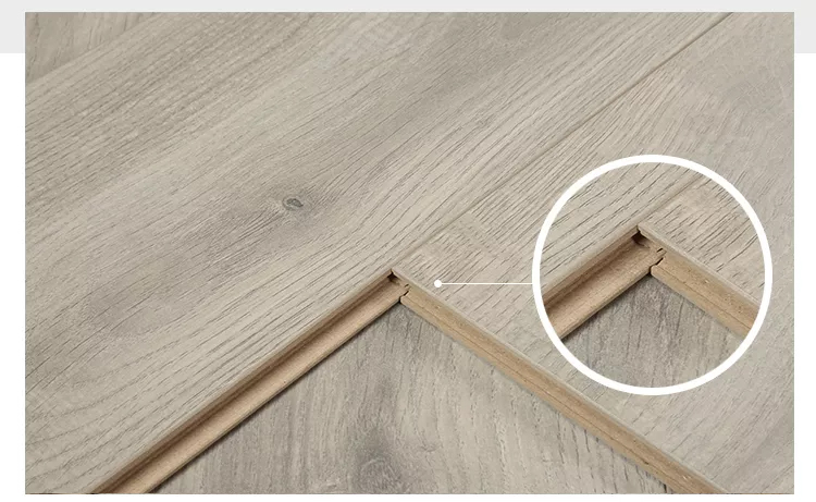 Modern Design 1218*240mm White Washed Laminate Flooring for Wood Floor Modern Style