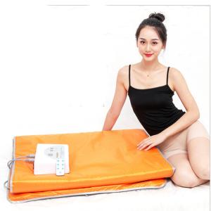 Buy cheap Detox Heated Pressotherapy Slimming Machine 2 Zone Infrared Sauna Blanket Weight Loss product