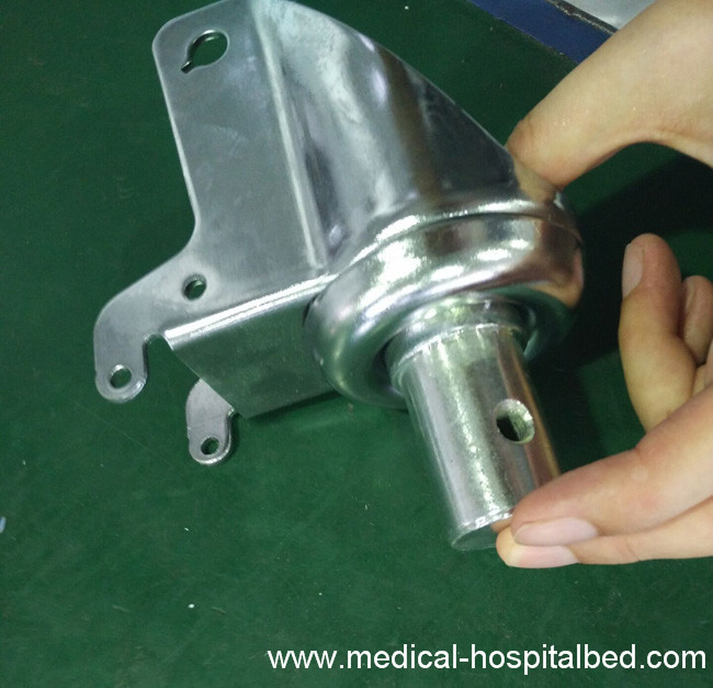 Round Stem Models 5 Inch Medical Castors , Care And Hospital Bed Casters