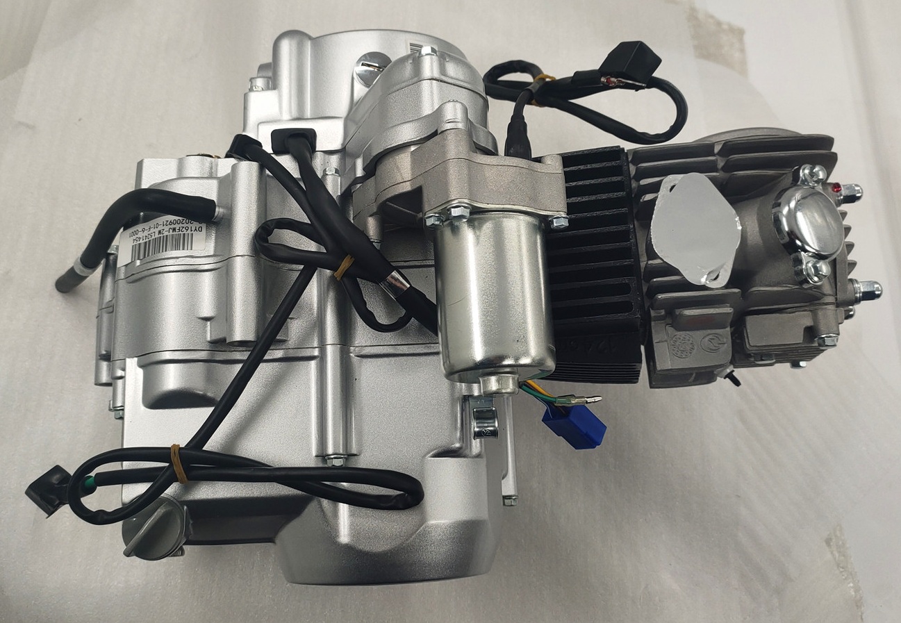 125CC Nature Water-Cooled Motorcycle Three Wheel Cargo Tricycle Engine Assembly Silver
