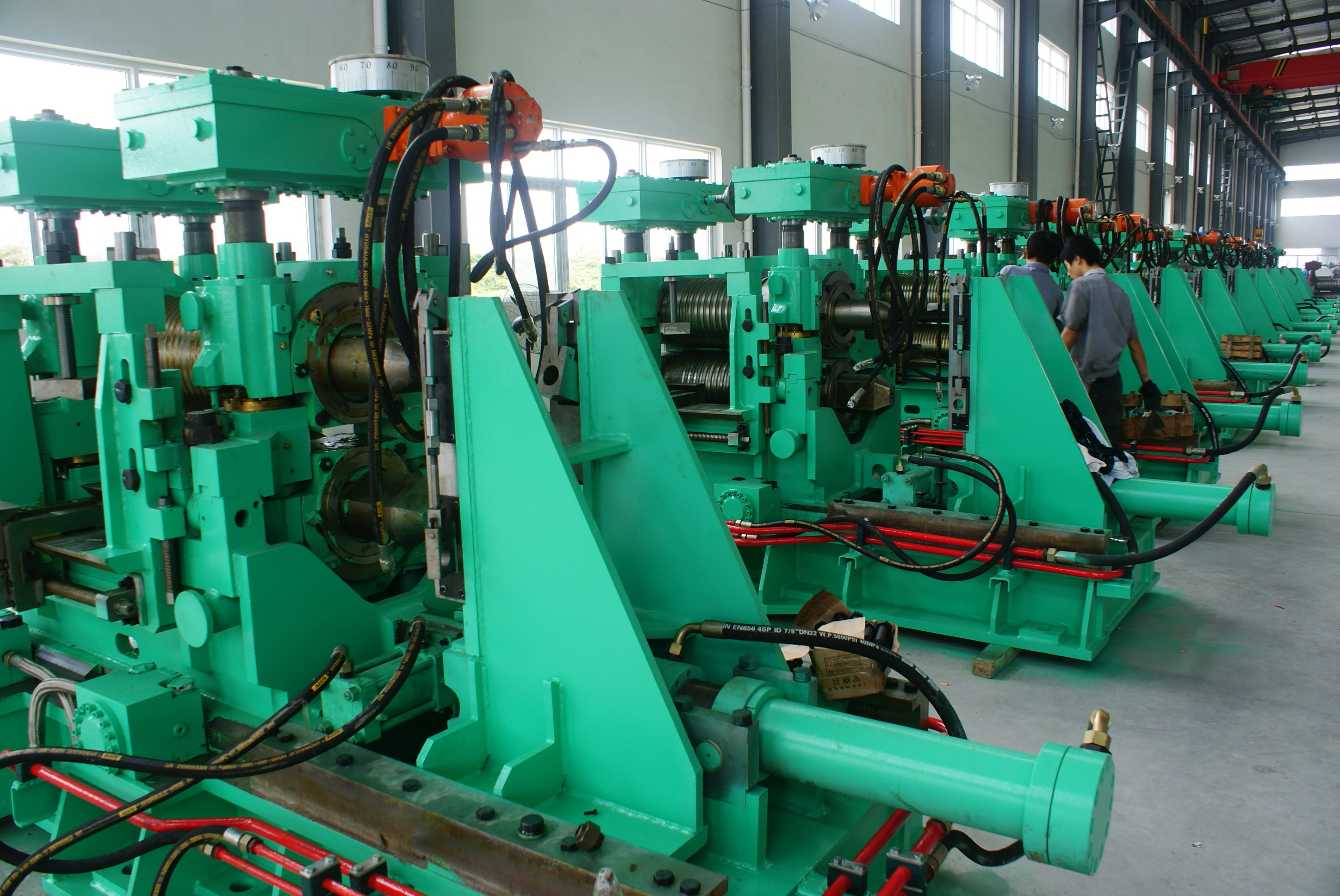 Rebar Hot Rolling Mill Short Stress Path Rolling Machine