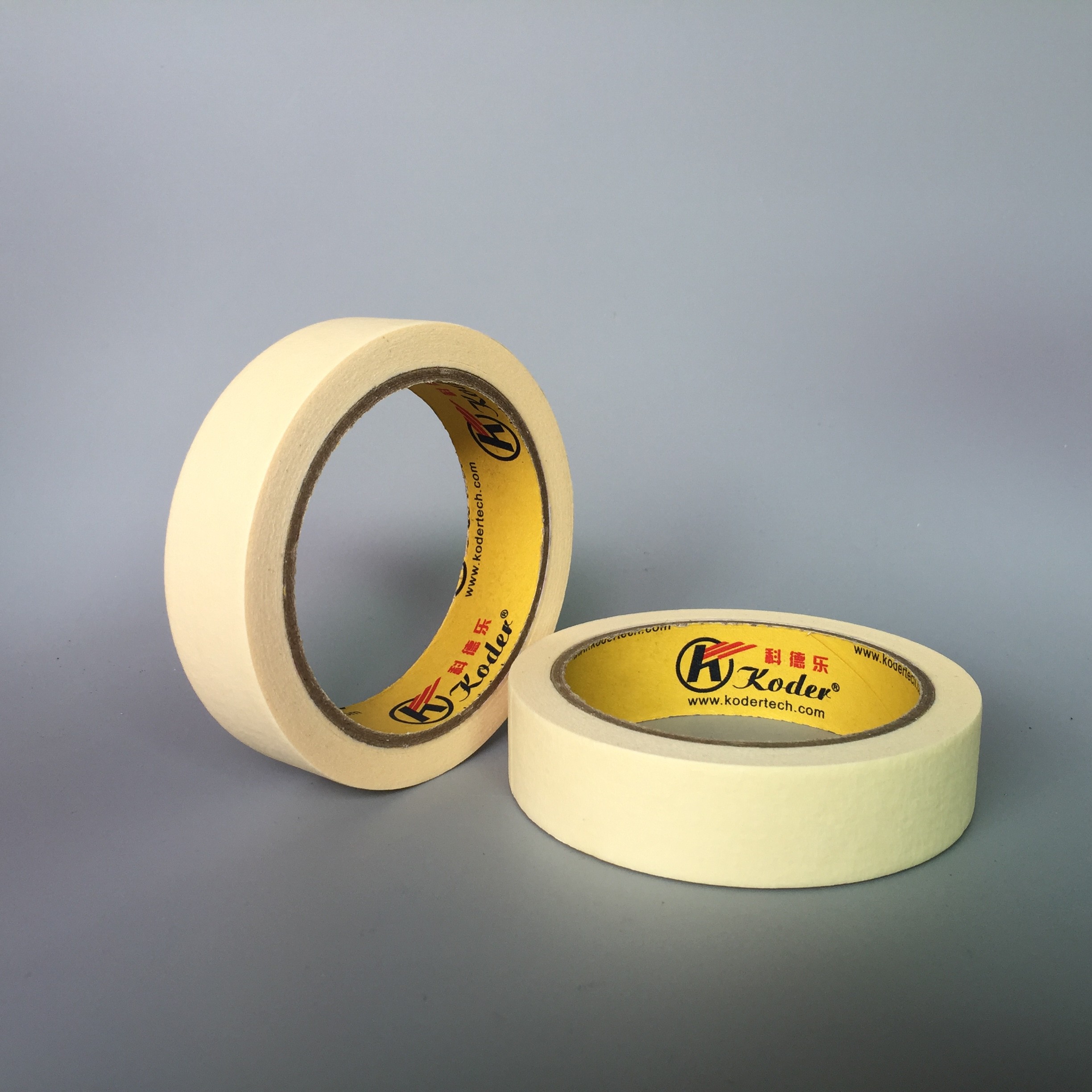 No Residue Smooth Trimmed Edges Synthetic Rubber Colored Paper Tape