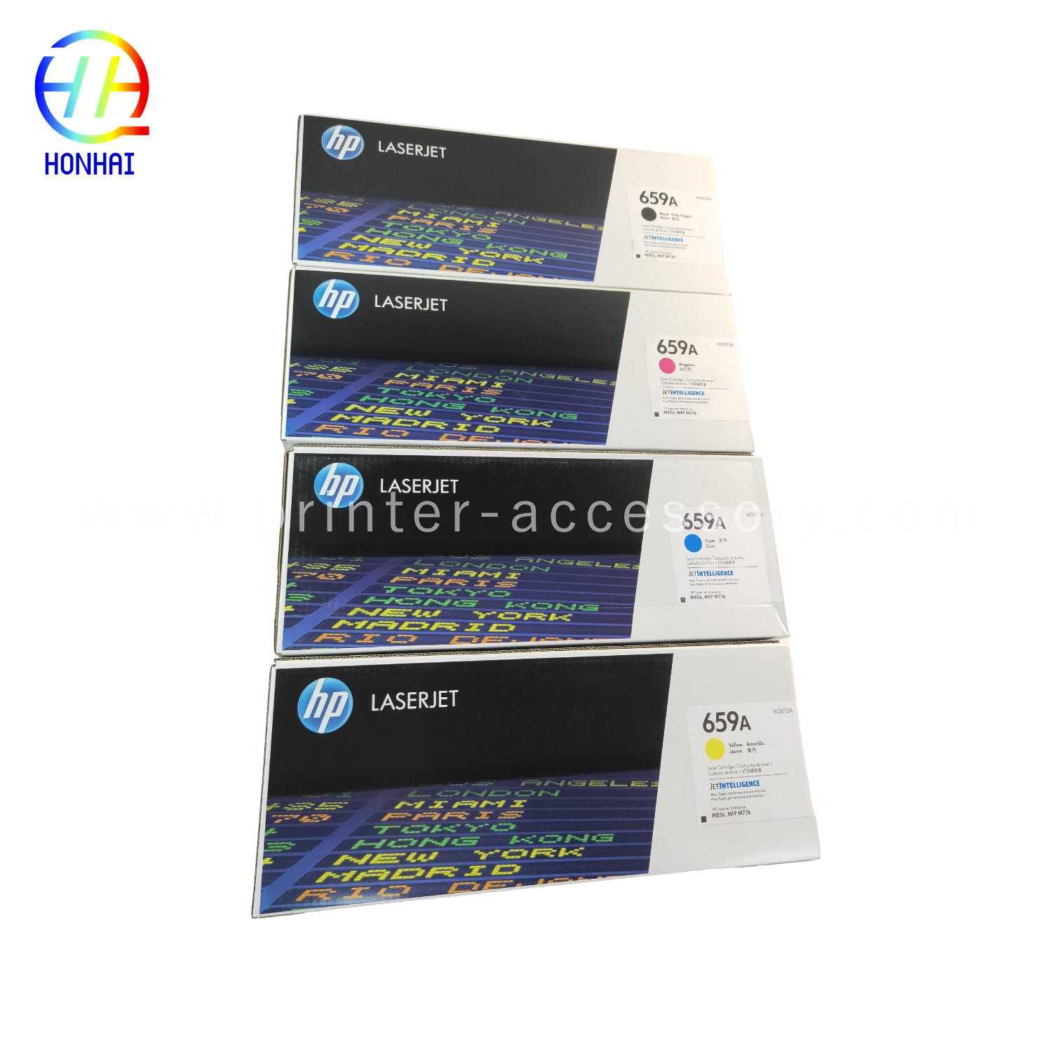 LaserJet Toner Cartridge Set For HP Color LaserJet Enterprise M856dn M856x MFP M776z MFP M776zs MFP 659A