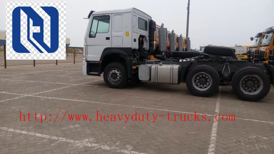 420hp Sinotruk Howo A7 6x4 Prime Mover / 10 Wheeler Tractor Truck