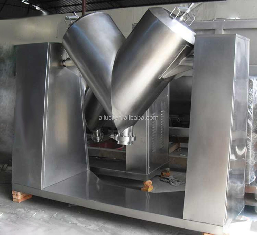 10L V Cone Detergent Mixer and Blender Dry Powder Mixing Machine