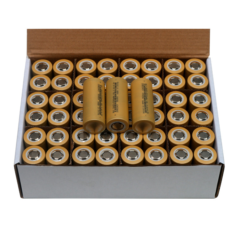 Power Supply 3.6Volt Rechargeable Lithium Ion Batteries 26650 5000mah For Ebike
