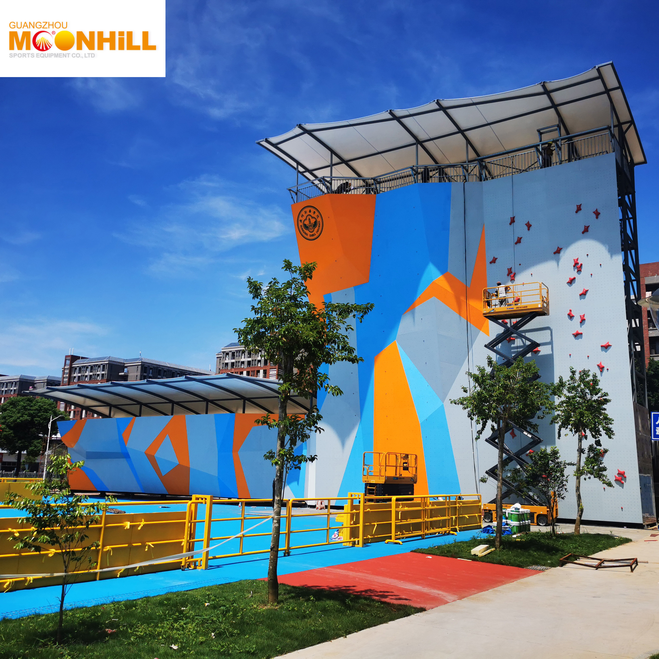3d Panel Fiberglass Climbing Walls For Commercial Amusement Park