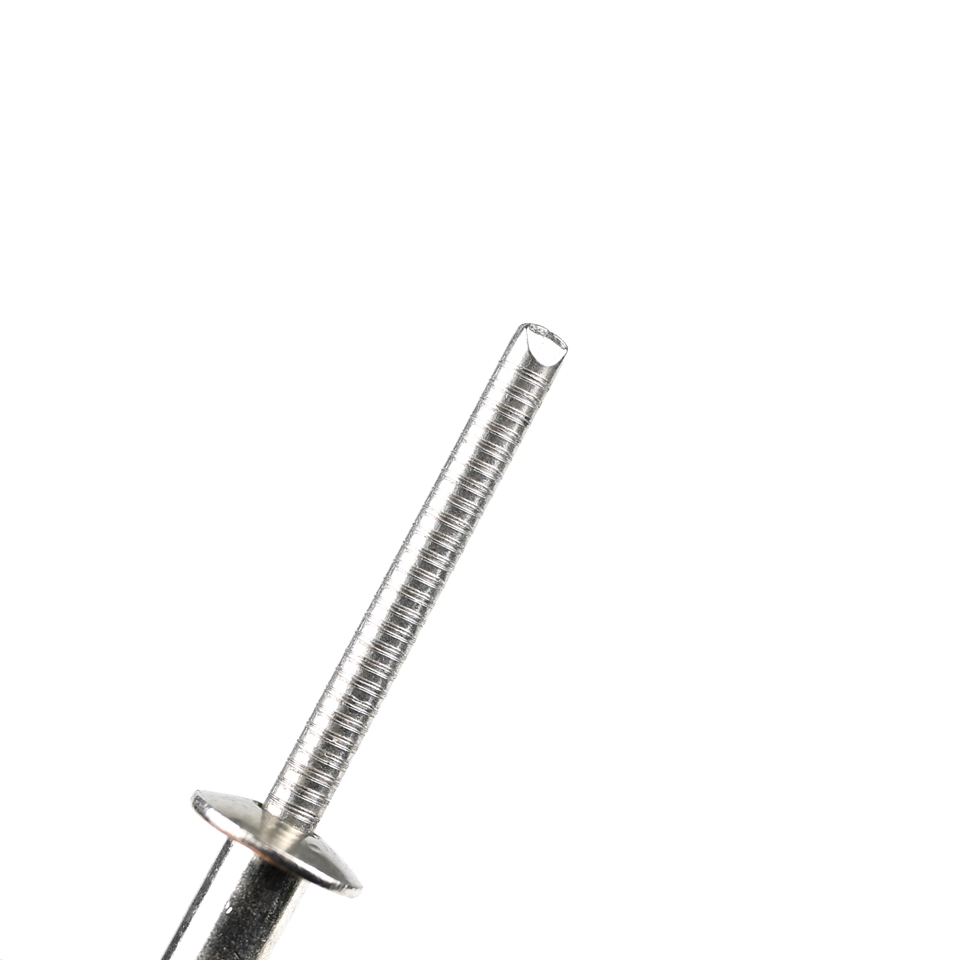 Ss 316 Stainless Steel Countersunk Domed Head Open Type Blind Rivet for Light Steel Housing