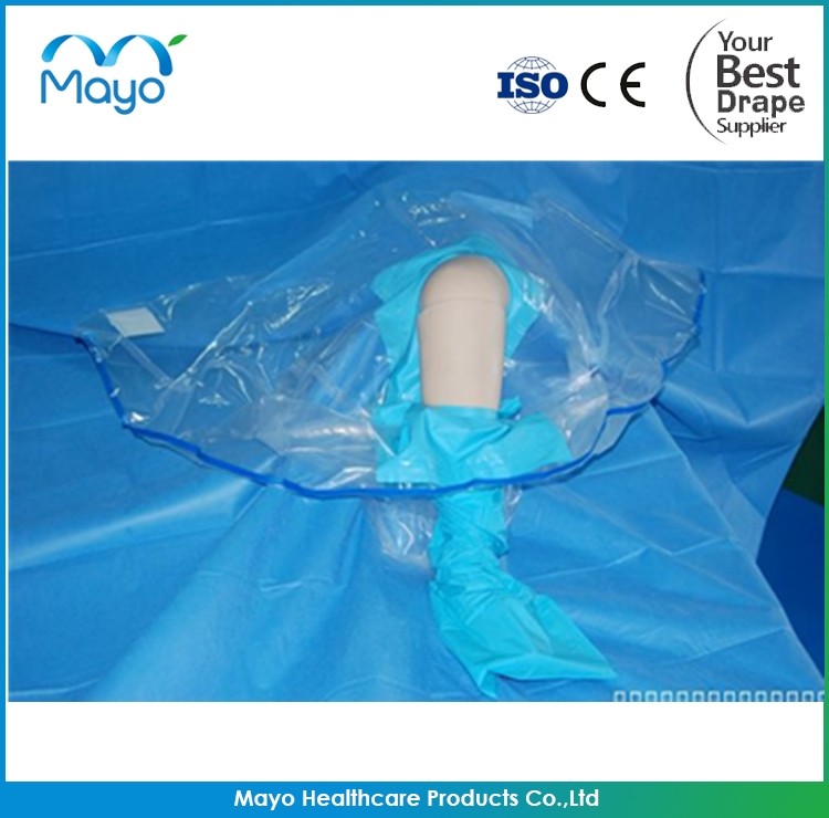 manufactory disposable sterile surgical knee arthroscopy drape